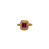 VELOURIA RING - Corundum Ruby