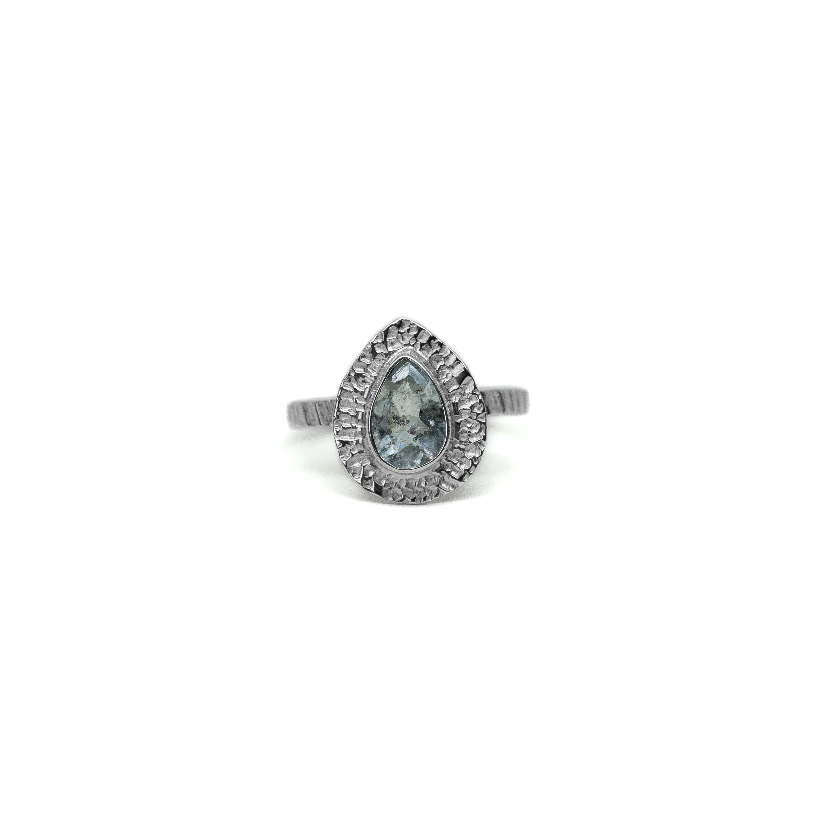 THEIA RING - Speckled Aquamarine
