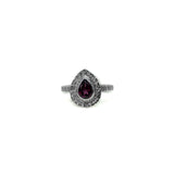 THEIA RING - Rhodolite