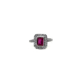 VELOURIA RING - Corundum Ruby