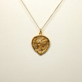 FLOWER SKULL PENDANT