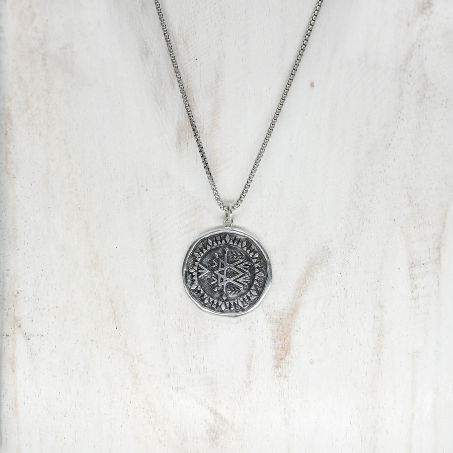 TRAVELLERS PENDANT - SILVER