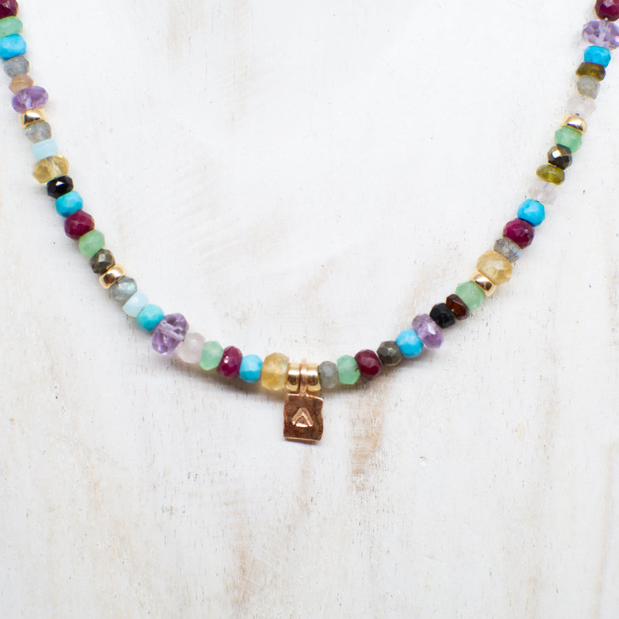 SIREN - MULTI CRYSTAL NECKLACE